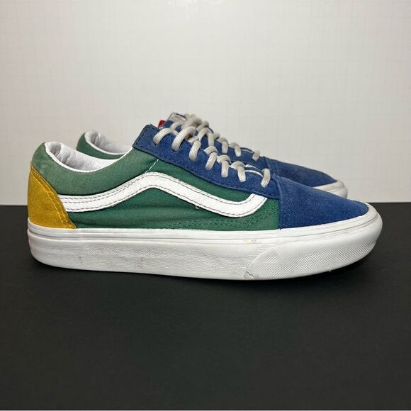Womens VANS Yacht Club Old Skool Multicolor Low Top Sneakers / Size 6 - Picture 2 of 10